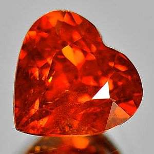 GORGEOUS 1.64 CT 100% NATURAL ORANGE SPESSARTINE GARNET!