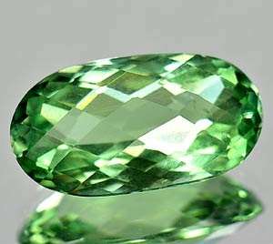 STUNNING 6.74 CT 100% NATURAL PRASEOLITE (GREEN AMETHYST)!