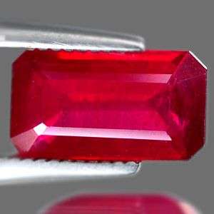 STUNNING 1.99 CT NATURAL BLOOD RED MADAGASCAN RUBY - JULY BIRTHSTONE!
