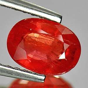EXOTIC 1.24 CT 100% NATURAL ORANGE SAPPHIRE - SEPTEMBER BIRTHSTONE!