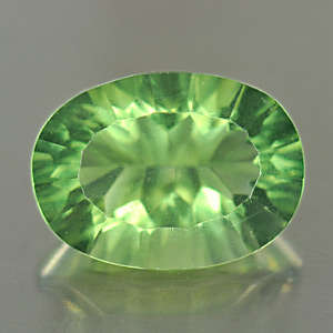 GORGEOUS 7.53 CT 100% NATURAL GREEN FLUORITE - MUCH MORE BEAUTIFUL THAN THE IMAGE!