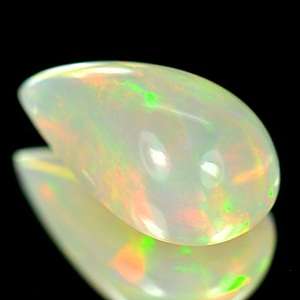 STUNNING 2.80 CT 100% NATURAL MULTI-COLOUR ETH!OPIAN OPAL - FANTASTIC DISPLAY OF COLOURS!