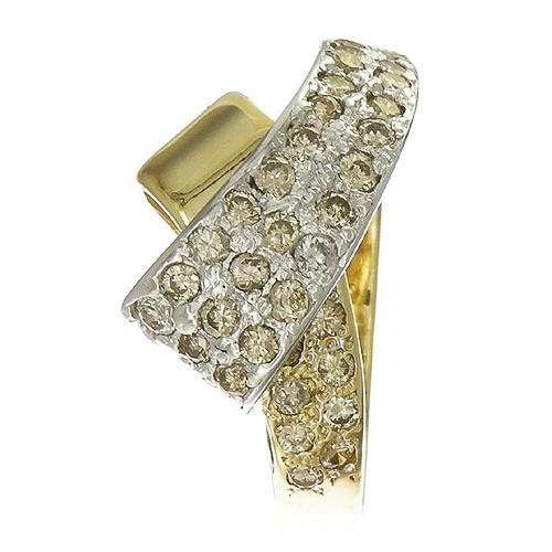 SAY IT WITH GOLD!!! - SIMPLY STUNNING 14K GOLD  DIAMOND RING!