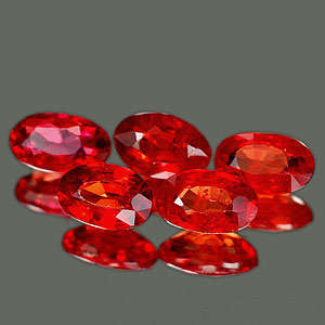 FABULOUS PARCEL OF 5 OVAL CUT SONGEA SAPPHIRES - 1.83 TCW - 100% NATURAL!