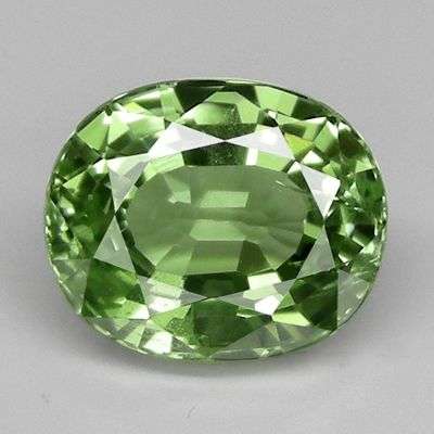 RARE AND PRECIOUS 1.20 CT 100% NATURAL MERELANI MINT GREEN TSAVORITE GARNET!