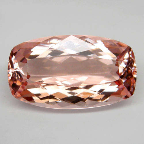 DAZZLING 9.27 CTS 100% NATURAL ORANGE PINK MORGANITE!