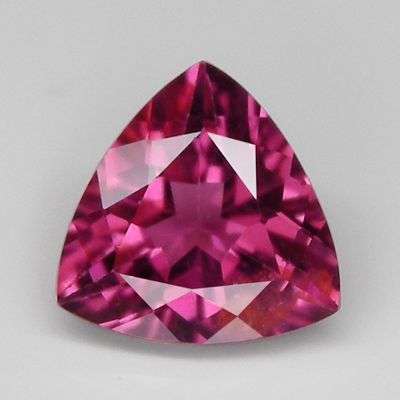 STRIKING NATURAL EYE-CLEAN RUBELITE TOURMALINE - WHAT A LITTLE BEAUTY!