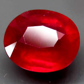 STUNNING 4.30 CT NATURAL TOP BLOOD RED VS MADAGASCAN RUBY!