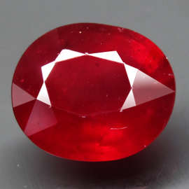 STUNNING 5.17 CT NATURAL TOP BLOOD RED MADAGASCAN RUBY!