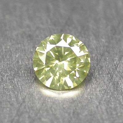 SPARKLING 0.24 CTS 100% NATURAL LIGHT CHAMPAGNE VVS1 DIAMOND!