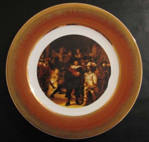 The Cavalier Decorative Wall Plate By Limoges, France