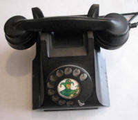 Analog Rotary Phone.