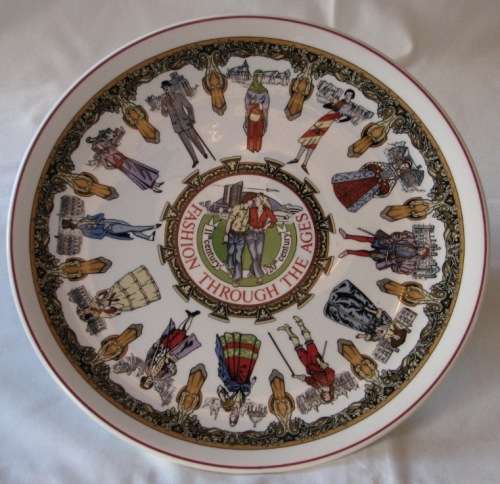 Fashion Through The Ages Plate by Wedgwood