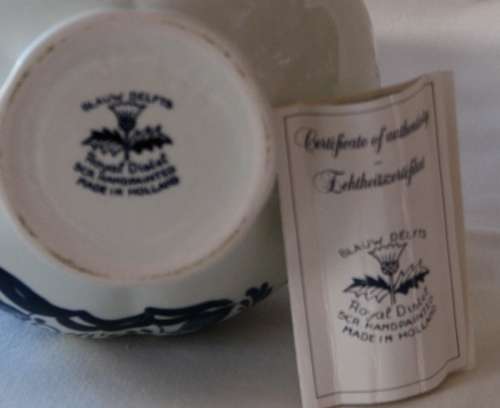 Delft Blauw Jug.