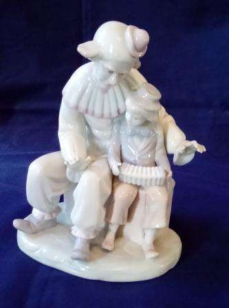 Alfretto Porcelain - Boy with Clown.