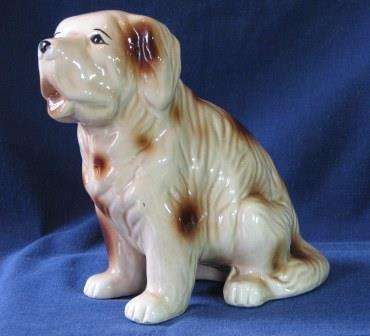 St. Bernard Large Porcelain Figurine CKR 218.