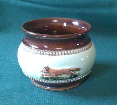Bourne Denby Hunting Scene Small Pot