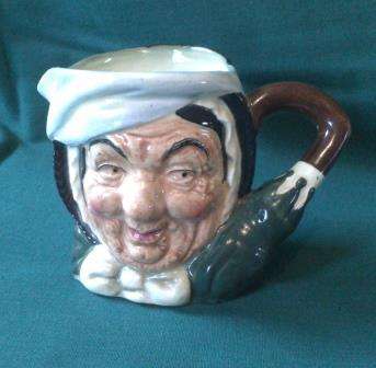 Toby Style Jug - Matron with Umbrella Handle.
