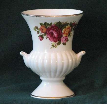 Lu Pao Grecian Style Fine Bone China Miniature Vase