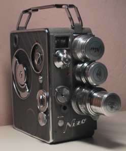 Nizo Heliomatic 8mm Cine Camera.