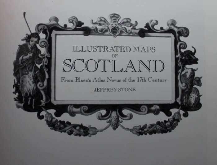 Illustrated Maps of Scotland by Jeffrey Stone