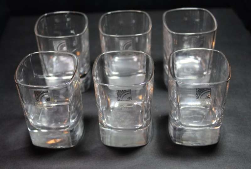 Luigi Bormioli Blown Crystal Liquer Glasses