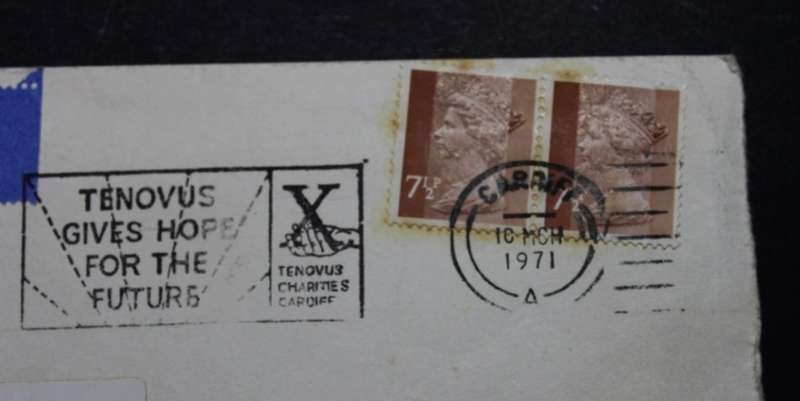 Great Britain 1971 Temporary Postal Stamps Southwoods Postal Service 5 Shillings and 2/6 Shillings