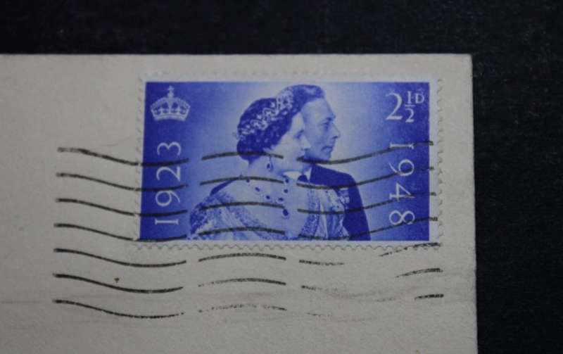 Stamp 25th Anniversary Marriage of King George VI and Queen Elizabeth II