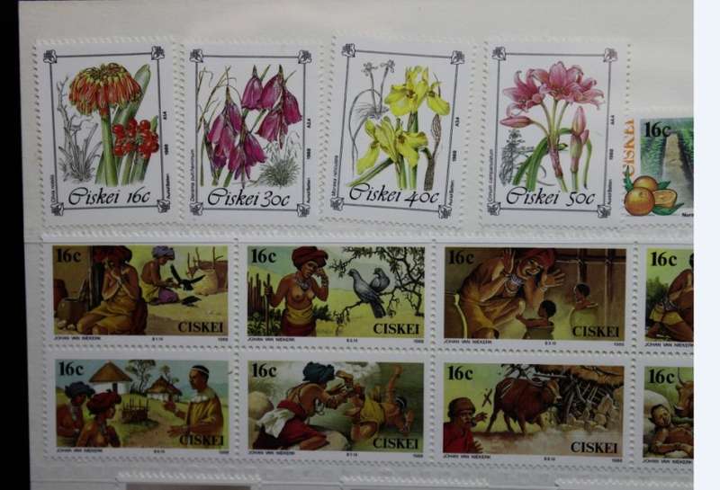 Republic Of Ciskei Series Stamps 1988 Batten, Jackson, Van Niekerk, Botha.