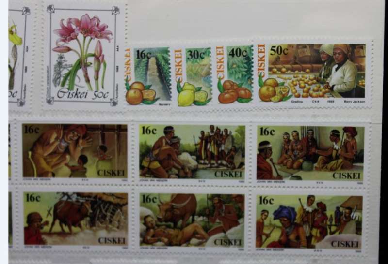 Republic Of Ciskei Series Stamps 1988 Batten, Jackson, Van Niekerk, Botha.