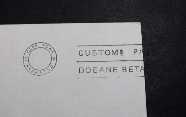 Republique Francais Postes 0.05 Franc, 0.15 Franc, 0.20 Franc Stamp Envelope