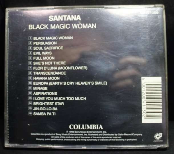 Santana Black Magic Woman CD