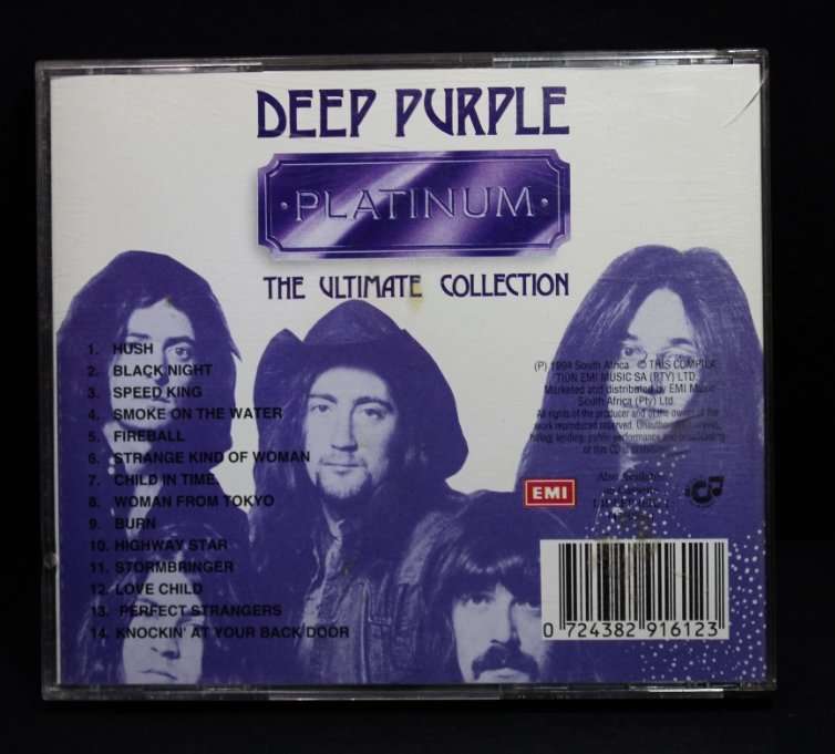 Deep Purple Platinum The Ultimate Collection CD