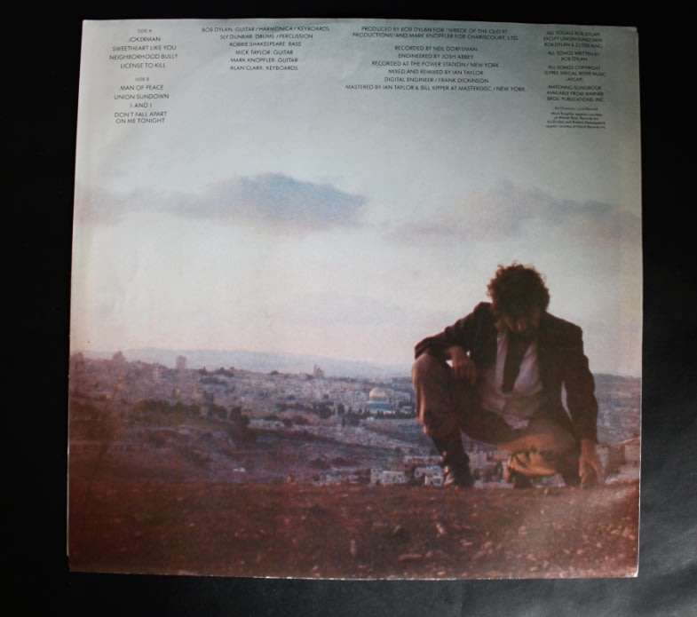 Bob Dylan Infidels Vinyl LP