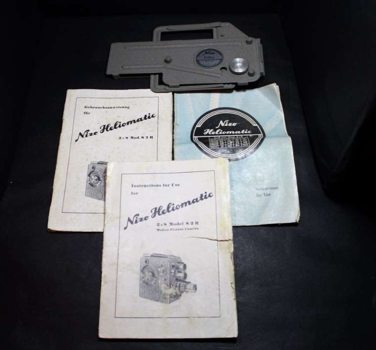 Nizo Heliomatic 8mm Cine Camera.