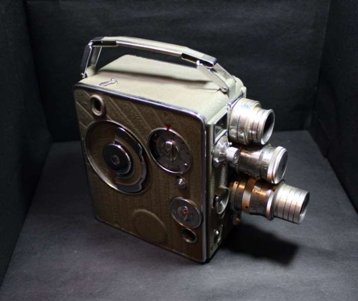 Nizo Heliomatic 8mm Cine Camera.