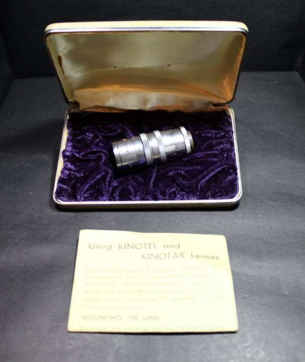 Vintage Kinotel 8mm Lens