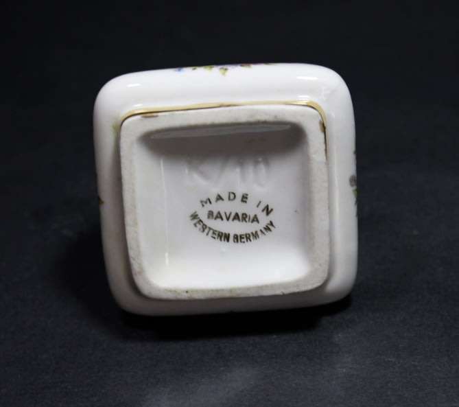 Vintage Made in West Germany Porcelain Perfume Dispenser.