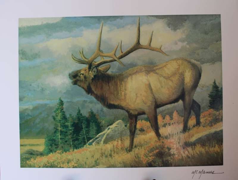 Pat McManus `Septembers Song` Original Artist approved Reproduction Print.