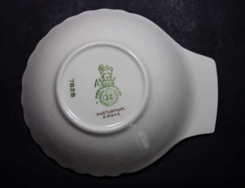 Nasturtium Trinket Dish by Royal Doulton.