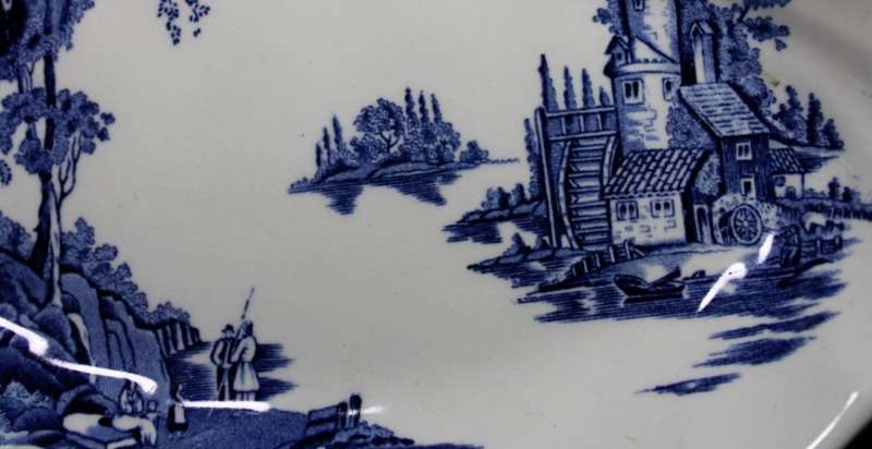 Johnson Brothers Dish `The Old Mill`.
