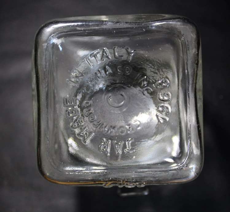 1 Pint Peace Plenty 1879 Granny`s Products Glass Container