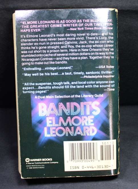 Bandits By Elmore Leonard Softcover Book