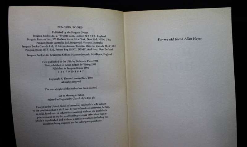 Cuba Libre by Elmore Leonard Softcover Book
