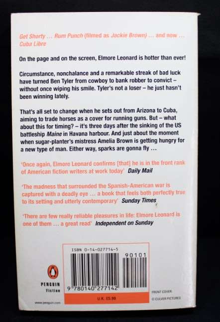 Cuba Libre by Elmore Leonard Softcover Book