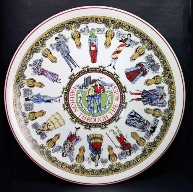 Fashion Through The Ages Plate by Wedgwood