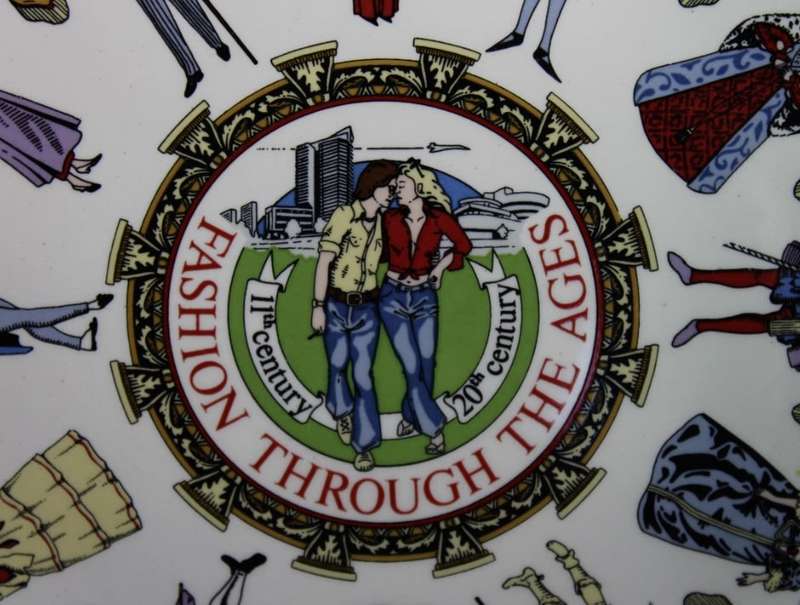 Fashion Through The Ages Plate by Wedgwood