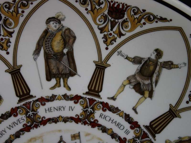 Shakespeares Characters Decorative Wall Plate by Wedgwood