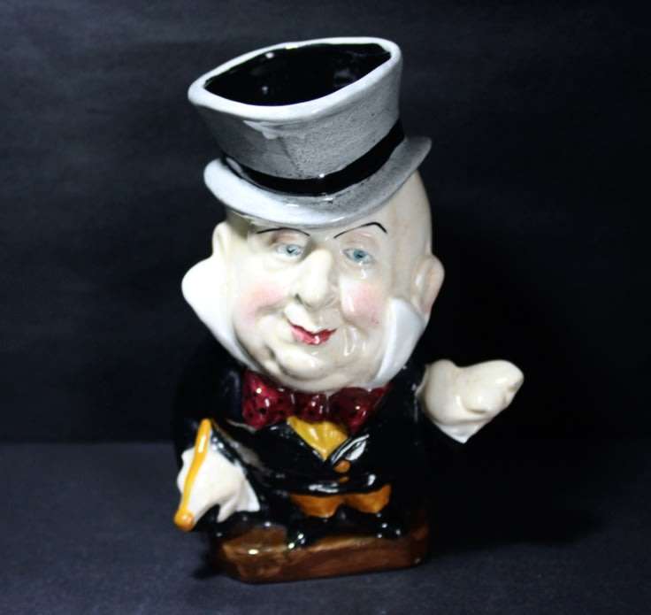 Burleigh Ware Mr Micawber Toby Jug.