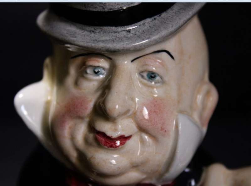 Burleigh Ware Mr Micawber Toby Jug.